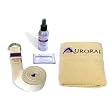 Aurorae Slip Free, Wash and Stretch Value Package (Slip Free Rosin Bag, Sport Sweat Towel,Organic Mat Wash and 8-Foot Yoga Strap)