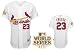 St. Louis Cardinals 2011 World Series Jersey #23 David Freese White Baseball Authentic Jersey Size 4