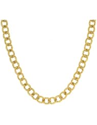 14K Yellow Gold Oval Link 7.8mm Bracelet 7.5 Inch
