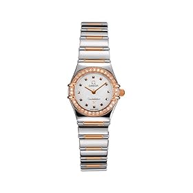 Omega Women's Constellation My Choice Quartz Mini Diamond Bezel Watch #1368.71.00