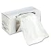 (Price/CT)Recycled/Recyclable 3-Ply Shredder Bags, 18w x 17d x 38h, 100 Bags/Carton, Clear