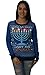 Ugly Christmas Sweater Womens Come On Baby Light My Menorah LED Hanukkah Sweater