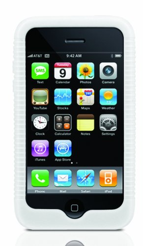 Macally MSuit-P Silikon-Schutzh&uuml;lle (Displayschutz) f&uuml;r Apple iPhone 3G und 3GS weiss Preisvergleich