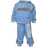 North Carolina Tar Heels Carolina Blue Toddler Triumph Full Zip Hoody and Sweatpant Set
