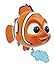 Finding Dory Nemo Bath Toy