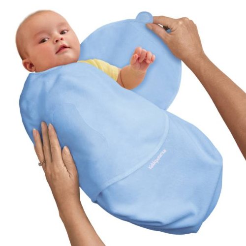 Produkt-Bild: SwaddleMe-B2B_K - Ganzk&ouml;rper-Pucksack / Baumwolle / blau