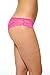 Soft Lace Bikini Panties-Black, Pink, Beige, Hot Pink-6 Pack, L