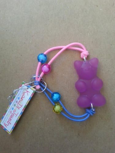 Purple Gummy Bear Bracelet