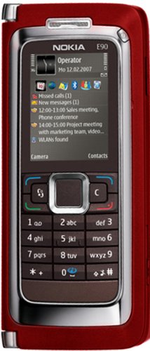 NOKIA E90 COMMUNICATOR RED UNLOCKED SMART CELL PHONE