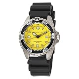 Momentum Mens 1M-DV00Y1B M1 Yellow Dial Black 
