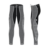 Descente 2008/09 Men's C6 Compression Cycling Tights - No Chamois - Black - 10703