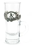 Oakland Athletics Cordial Beverage Glass with Handle - MLB Baseball Fan Shop