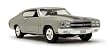 1/18-Scale Diecast 1970 Chevrolet Chevelle SS454 - Silver