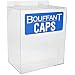 Brady PD524E Plastic Acrylic Bouffant Cap Dispenser, Blue on Clear, 12" W, 8" D, 14" H