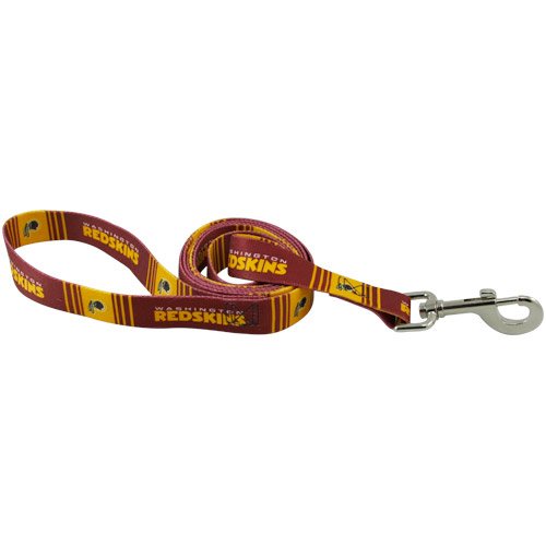 Washington Redskins 6' Burgundy-Gold Pet Leash