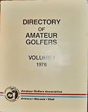 Directory of Amateur Golfers (volume 1) (Arizona Nevada Utah)