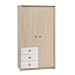 Studio Wardrobe- Maple/ White