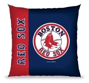 Buy MLB Baseball 27 Vertical Stitch Pillow Boston Red Sox - Team Sports Fan Shop Merchandise by Biederlack