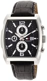 Tommy Hilfiger Men's 1790707 Stainless Steel Black Tonneau Case Classic Watch