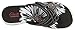 Clarks Women's Breeze Sea Flip Flop, Black, 8 B(M) US