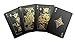 Gent Supply Black Waterproof Playing Cards - Day of The Dead, Gold Silver & Black Edition