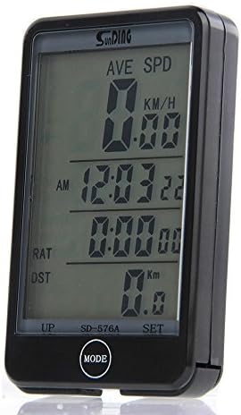 Waterproof BICYCLE Cycle BIKE Digital LCD Computer Speedometer Odometer