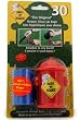 Bags on Board Red Hydrant Dispenser with 30 Refill Bags