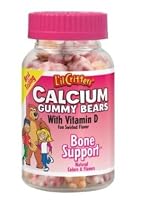 L'il Critters Calcium w/ Vitamin D - 200 Fun Swirled Flavored Gummy Bears