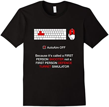 Auto Aim OFF - Male Small - Black