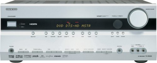 Onkyo TX-SR606 7.1 Channel Home Theater Receiver (Silver)
