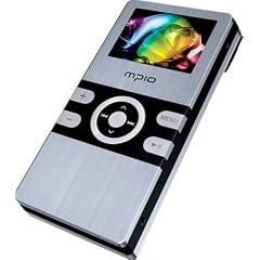 MPIO MG-100 FM  Media-Player 4 GB mit FM-Tuner silber