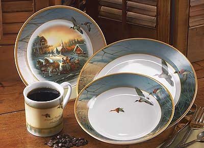 Pleasures of Winter Dinnerware Set