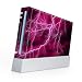 Apocalypse Pink Design Nintendo Wii Body Protector Skin Decal Sticker