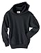 Hanes 7.8 oz Youth COMFORTBLEND EcoSmart Fleece Pullover Hood Large Black