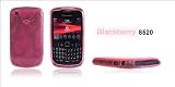 Blackberry Curve 8520 Housse SILICONE / TPU HOT Pink-Rose
