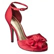 Women's Mossimo® Isha Satin Pumps - Red