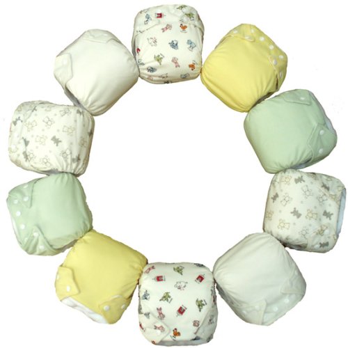 20 Adjustable Pocket Cloth Diaper One Size Fit All with Inserts