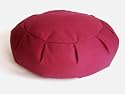 Meditation Cushion; Round, Zafu (red)