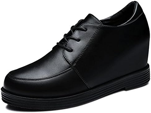 Yasilaiya Women's Enticing Artificial Leather Round Mouth Oxfords with inner wedge