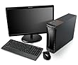 Lenovo&nbsp;H330�V���[�Y&nbsp;Core&nbsp;i3&nbsp;2120&nbsp;�^���[�^�f�X�N�g�b�vPC&nbsp;21.5�^���C�hLED�f�B�X�v���C�o���h��&nbsp;�u���b�N&nbsp;1185-3HJ