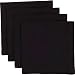 Now Designs Set of 4 Hemstitch Napkins, Black