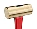 TEKTON 32 oz. Jacketed Fiberglass Brass Hammer | 30905