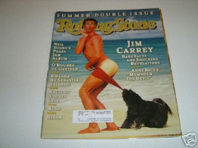ROLLING STONE 712/712--JIM CARREY ISSUE---JULY 13-27 1995 ISSUE