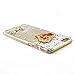 STENES iPhone 6S Plus Case, Luxurious Crystal 3D Handmade Sparkle Glitter Diamond Rhinestone Ultra-Thin Clear Cover With Retro Bowknot Anti Dust Plug - Cross Heart