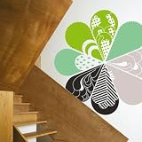 Domestic Tapetensticker love green