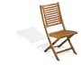 Oxford Garden Capri Acacia Folding Chair