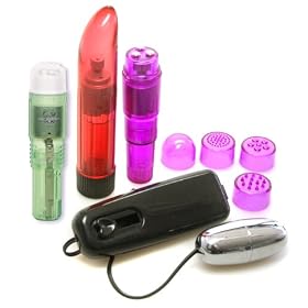 Doc Johnson i-Vibe Lime Pocket Rocket Vibrator Adult Sex Toy Kit