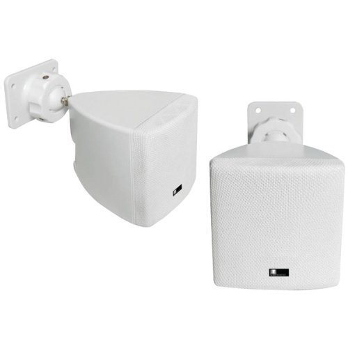 Brand New Pure Acoustics Mini Cube Speaker With Wall Bracket (White)
