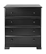 DaVinci Kalani 4-Drawer Dresser in Ebony