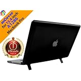 iPearl mCover Hard Shell Case with FREE keyboard cover for 15" Model A1286 Aluminum Unibody MacBook Pro (Black keys, 15.4-inch diagonal regular display) - BLACK